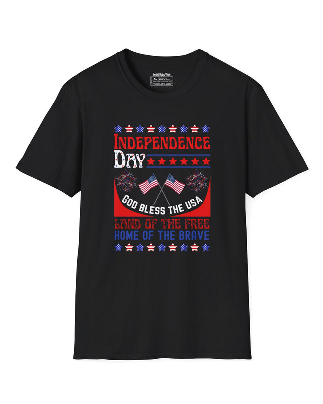🇺🇸 Independence Day – Adult Unisex - Land of the Free, Home of the Brave