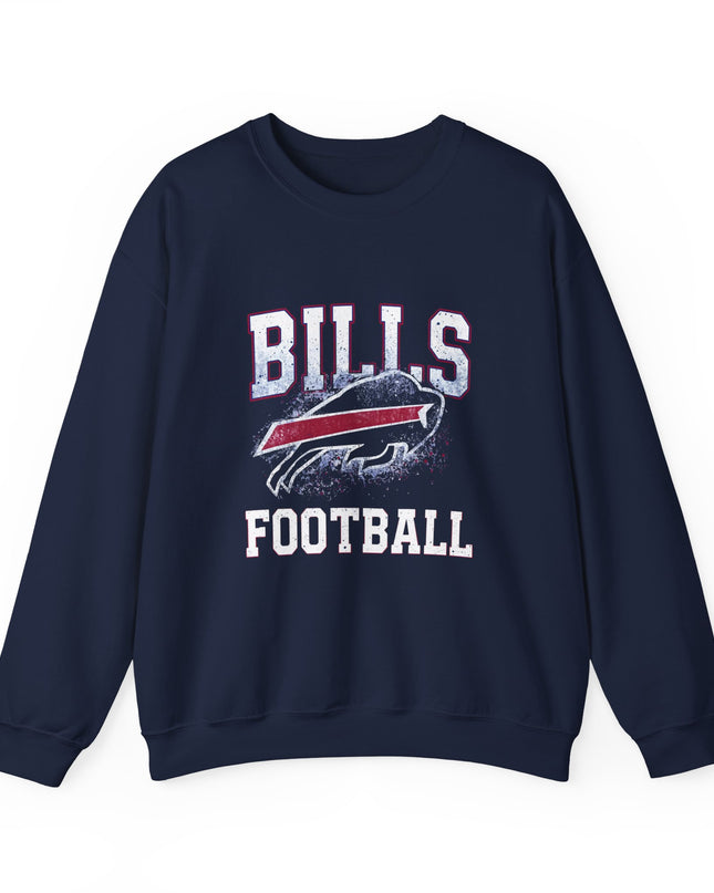 Bills Football (Style 1) – Gildan Unisex Crewneck Sweatshirt