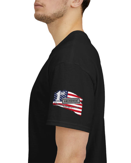 The First Amendment - Protects You From Government – Adult Unisex Heavy Cotton T-Shirt