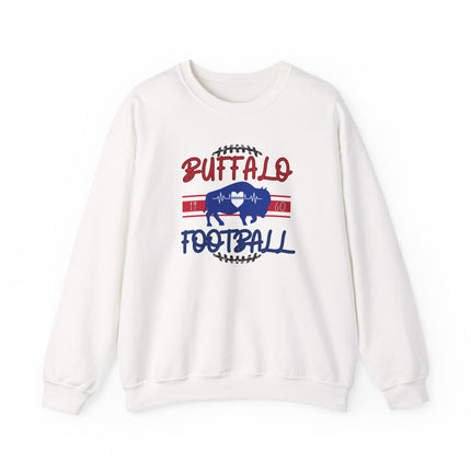 Buffalo Football - Unisex Heavy Blend Crewneck Sweatshirt