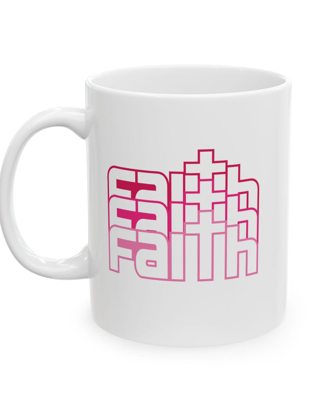 Faith – 11oz & 15oz White Ceramic Mug