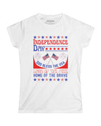 Women's Gildan Softstyle T-Shirt / White / S