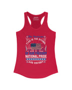 Women's Next Level Ideal Racerback Tank Top / Red / XS