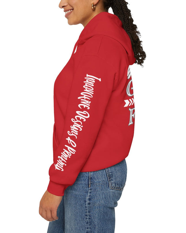 Saved By Grace Through Faith - Unisex Heavy Blend Hoodie