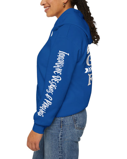 Saved By Grace Through Faith - Unisex Heavy Blend Hoodie