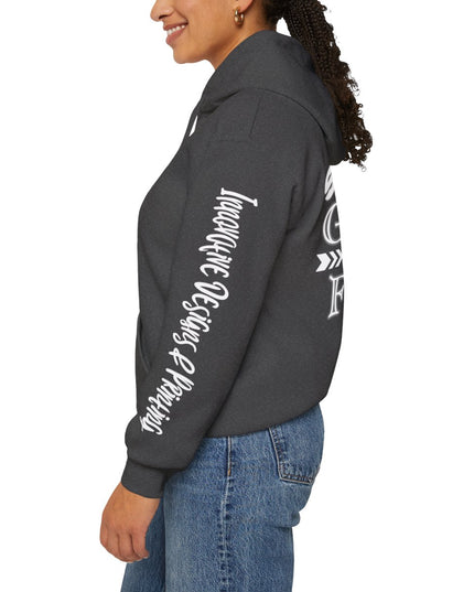 Saved By Grace Through Faith - Unisex Heavy Blend Hoodie