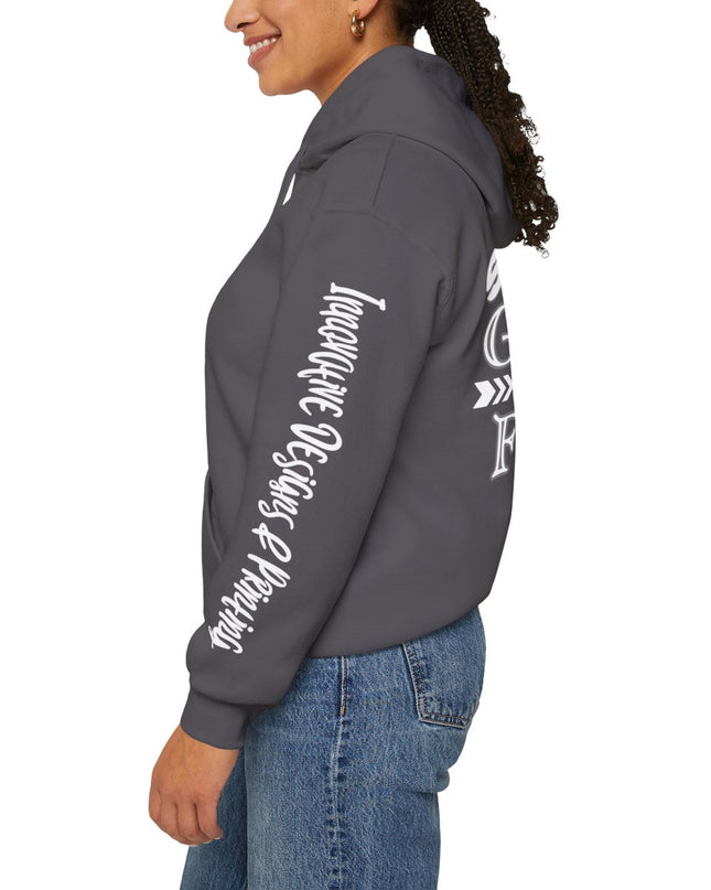 Saved By Grace Through Faith - Unisex Heavy Blend Hoodie